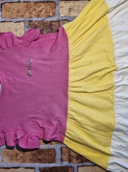 Vestido Tricólor infantil 