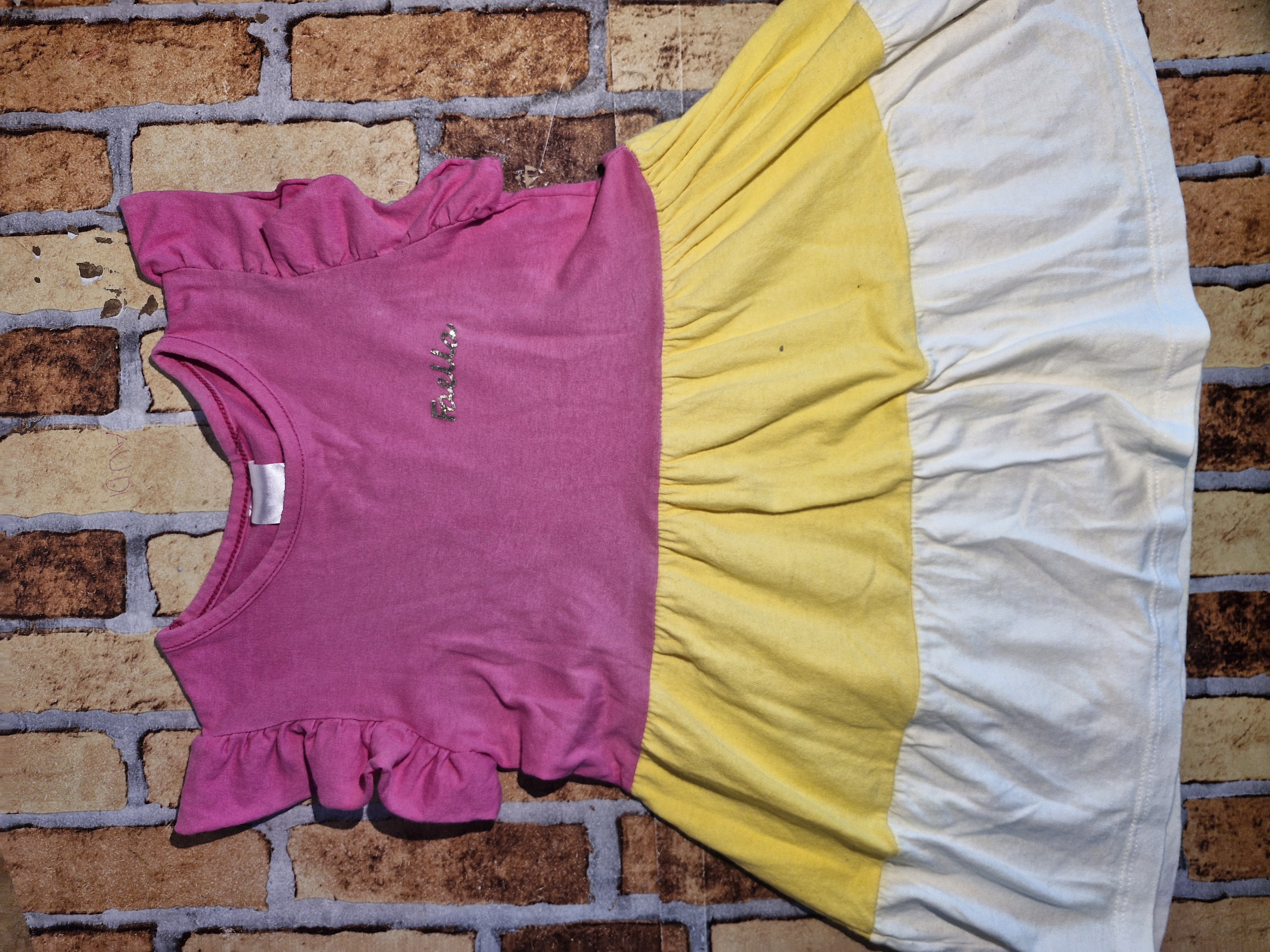 Vestido Tricólor infantil 