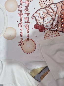 Vestido Infantil Manga Longa Elegante