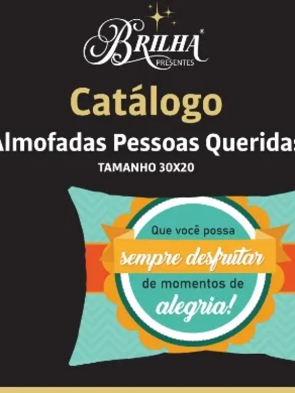 Almofadas personalizadas 