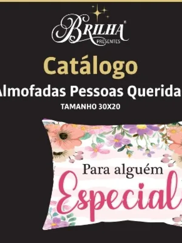 Almofadas personalizadas 