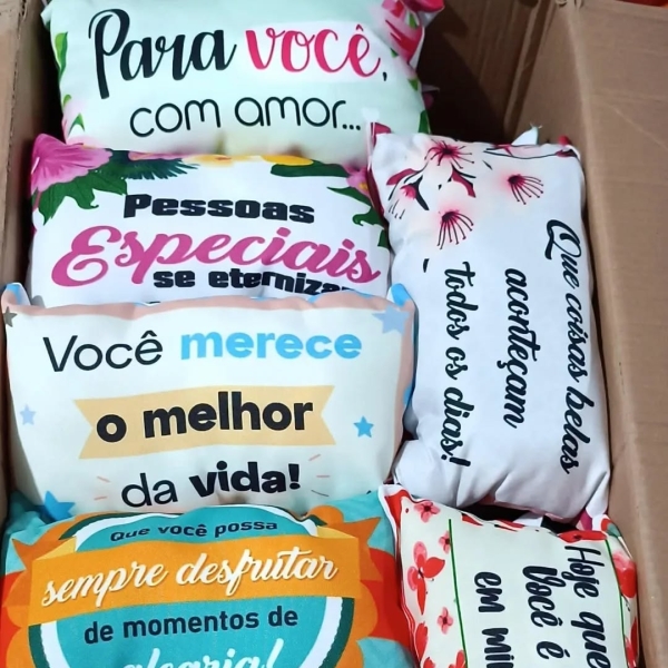 Almofadas personalizadas 