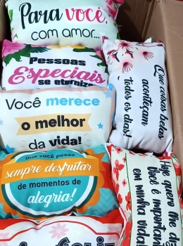 Almofadas personalizadas 