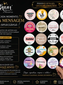 Tags e plaquinhas decorativas 
