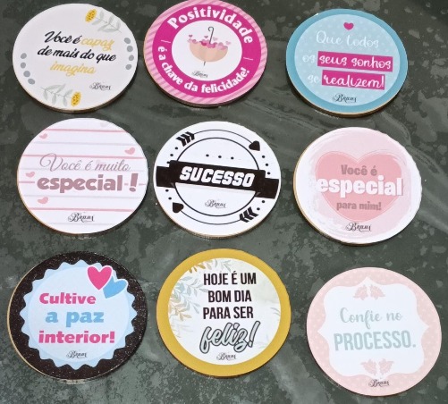 Tags e plaquinhas decorativas 