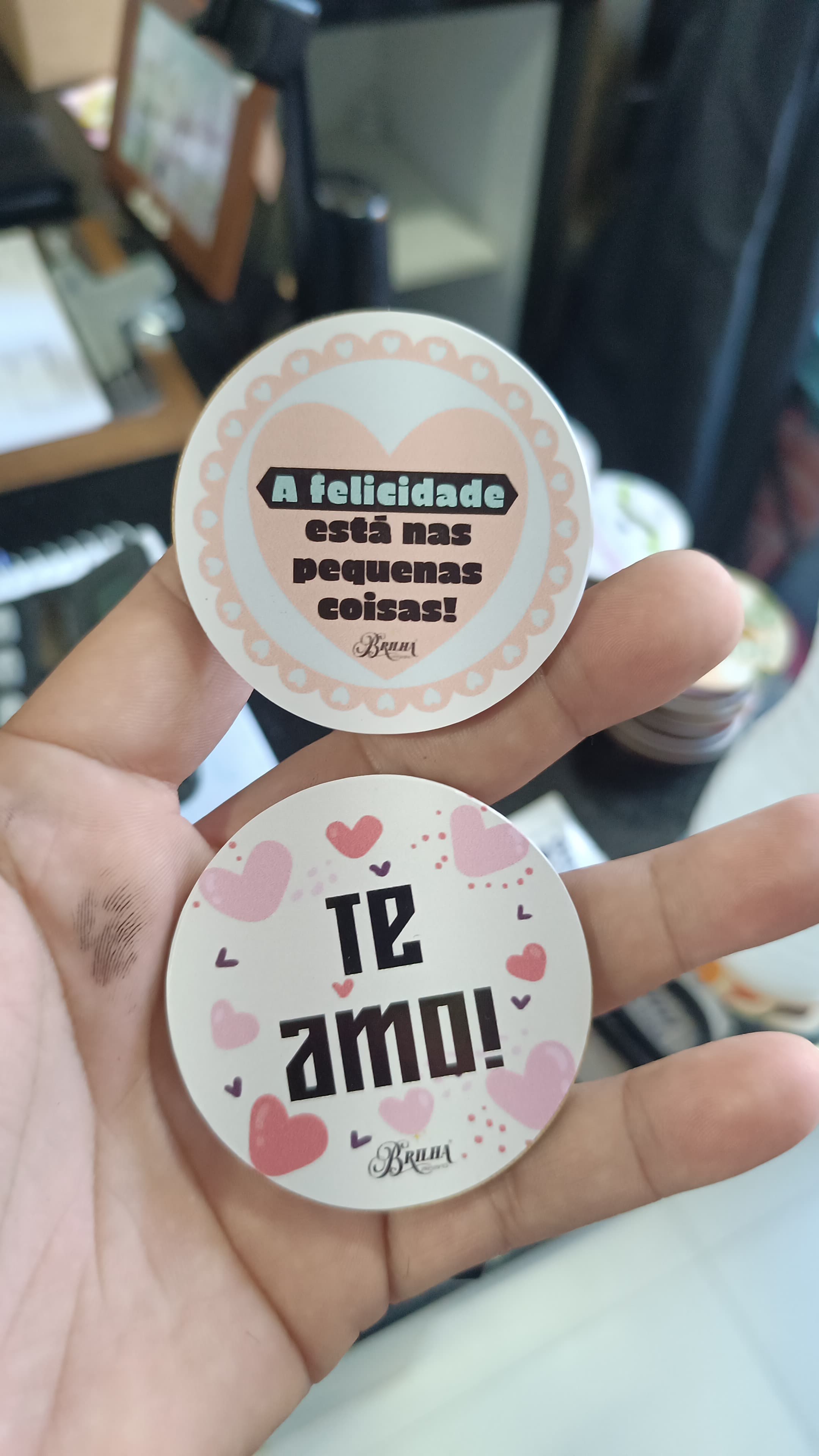 Tags e plaquinhas decorativas 