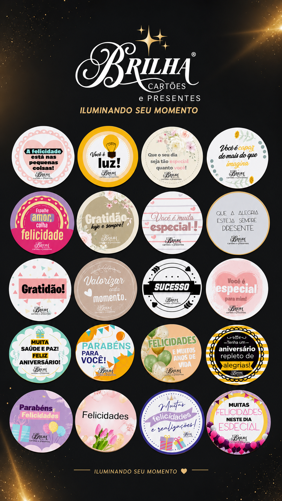 Tags e plaquinhas decorativas 