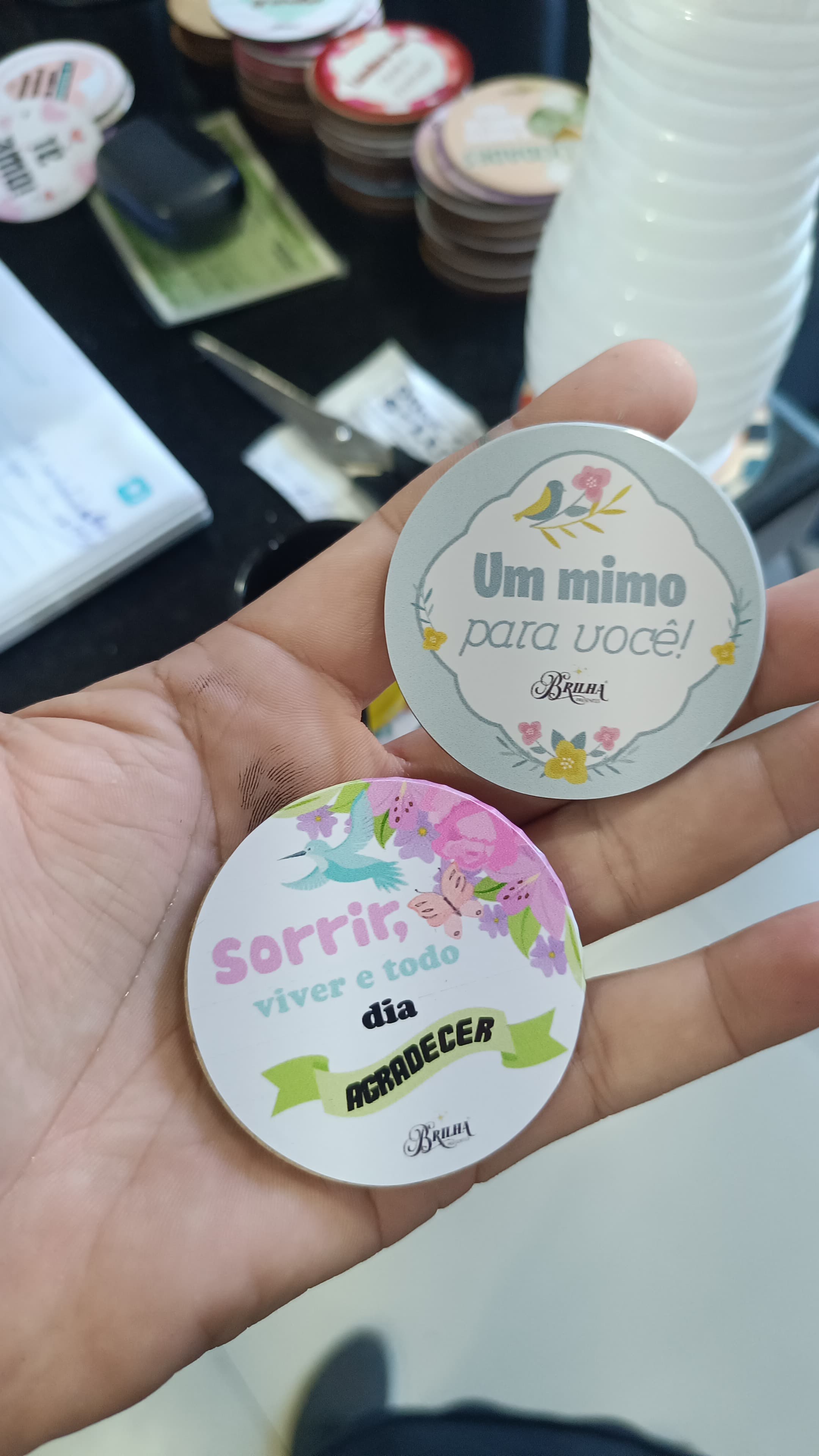 Tags e plaquinhas decorativas 