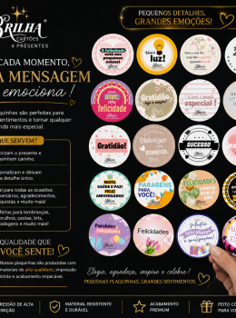 Tags e plaquinhas decorativas 