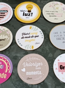 Tags e plaquinhas decorativas 