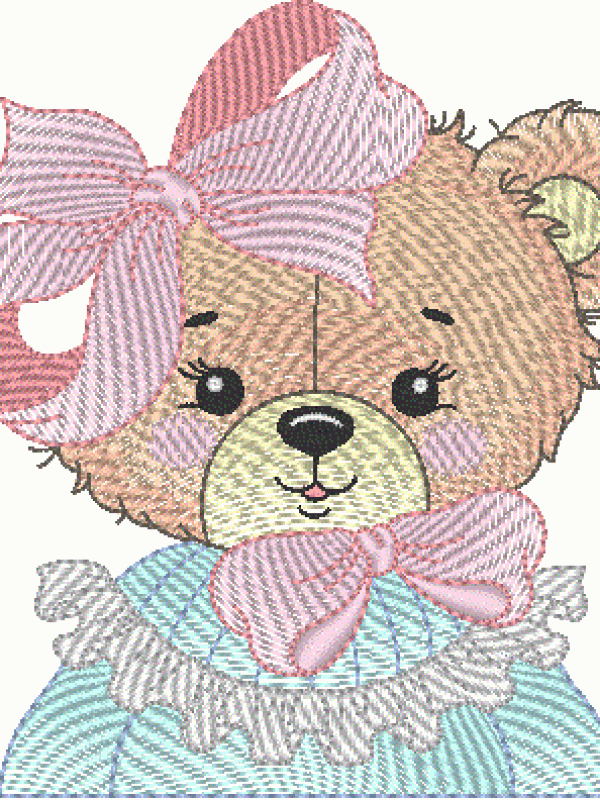 Ursa Vintage 01 - Decoração Retrô Exclusiva