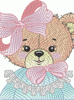 Ursa Vintage 01 - Decoração Retrô Exclusiva