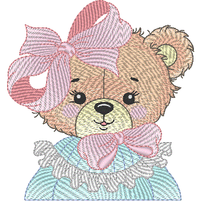 Ursa Vintage 01 - Decoração Retrô Exclusiva