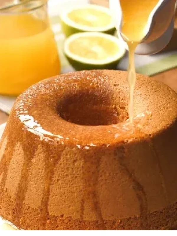 Bolo de Laranja Fofinho e Saboroso