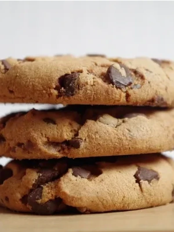Cookies Crocantes com Chocolate Belga
