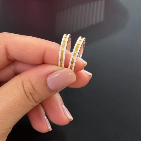 Alianças (3mm)Prata 950