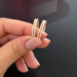 Alianças (3mm)Prata 950