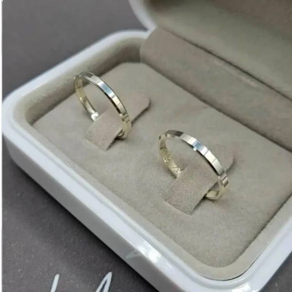 Alianças Chanfrada (2mm)
