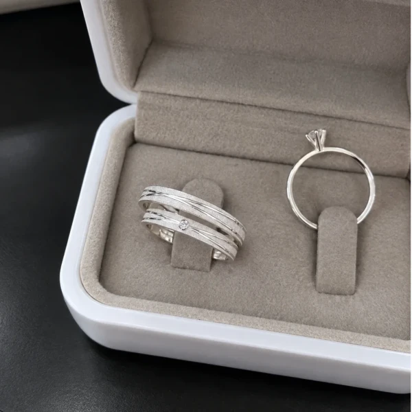 Alianças Prata 950 (3mm)