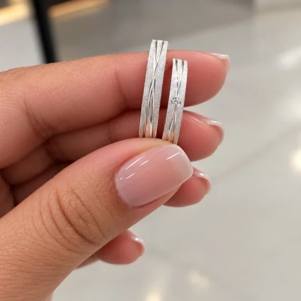 Alianças Prata 950 (3mm)