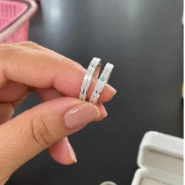 ALIANÇAS DE PRATA 950 (3mm)