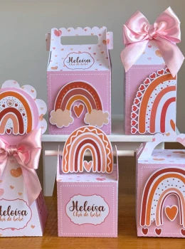 Kit festa arco-íris feminino