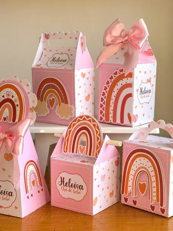 Kit festa arco-íris feminino