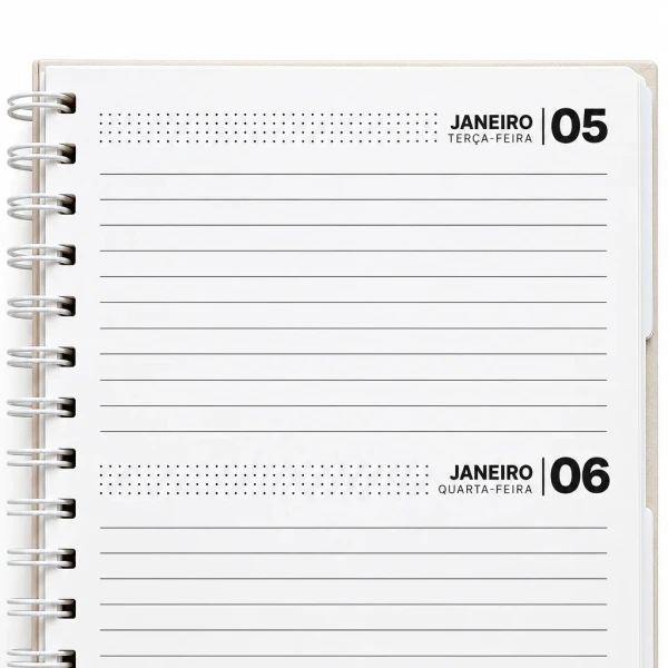 Agenda 2 dias por página