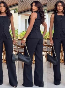 Conjunto Cloe Feminino Elegante e Confortável