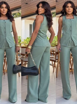 Conjunto Cloe Feminino Elegante e Confortável