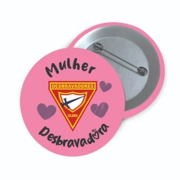 BOTOM MULHER DESBRAVADOR