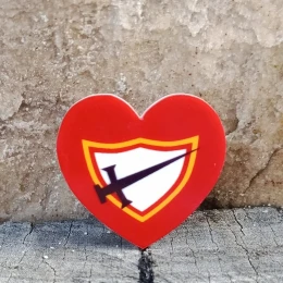 PIN CROCS CORAÇÃO