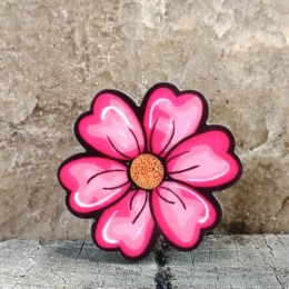 PIN CROCS FLOR