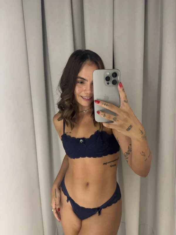 CONJUNTO MARCELLA AZUL MARINHO (G)