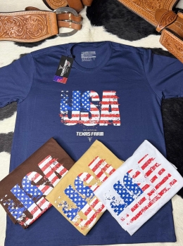 CAMISETA TEXAS FARM GOLA O
