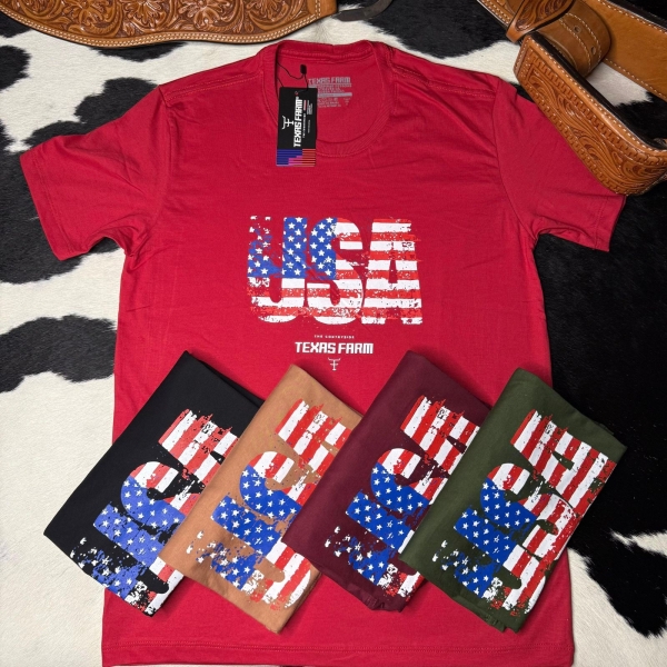 CAMISETA TEXAS FARM GOLA O