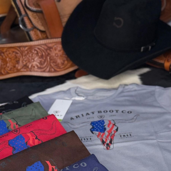 CAMISETA ARIAT GOLA O 