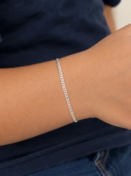 ✨️ Pulseira Infantil Aço Inox 2mm