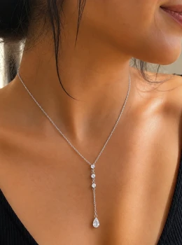 ✨️ Colar com Pingente Pendente Banhado a Ouro 18K ou Prata 925
