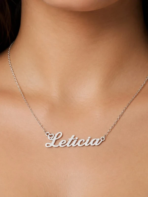 ✨️ Colar Nome Personalizado em Aço Inox