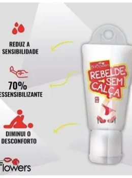 Rebelde Sem Calça Dessensibilizante Anal 