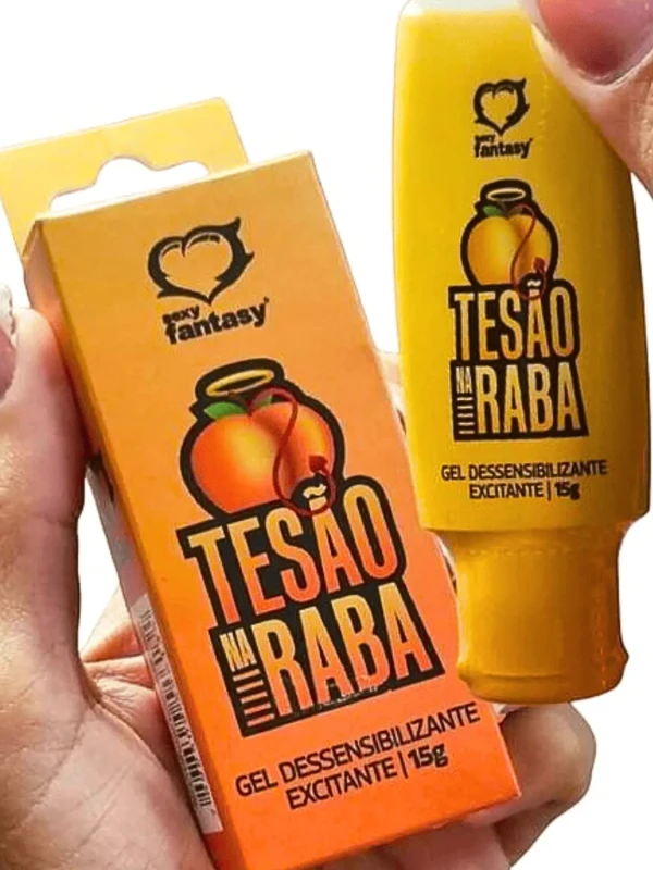 Tesão na Raba Gel Dessensibilizante e Excitante 15g