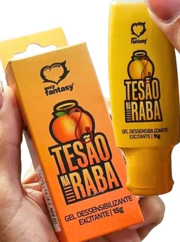 Tesão na Raba Gel Dessensibilizante e Excitante 15g