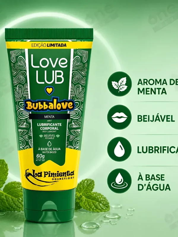 Love Lub LapiLove Lubrificante Corporal Beijável 60g