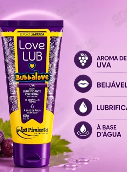 Love Lub LapiLove Lubrificante Corporal Beijável 60g