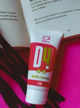 D4 Lubrificante Íntimo Beijável 60G 