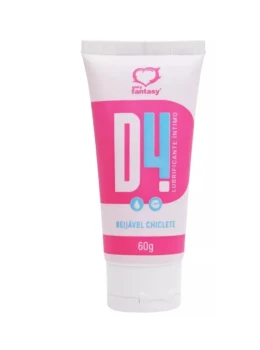 D4 Lubrificante Íntimo Beijável 60G 