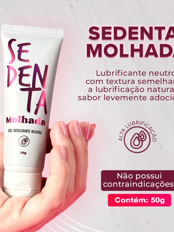 Sedenta Molhada Gel Deslizante Neutro 50g
