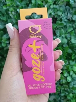 Goze + Gel Acelerador do Prazer 4 em 1 15g Sexy Fantasy