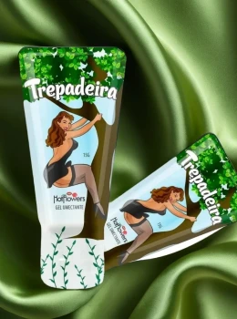 Gel Excitante Feminino Trepadeira 15g Linha Brasileirinhos Hot Flowers